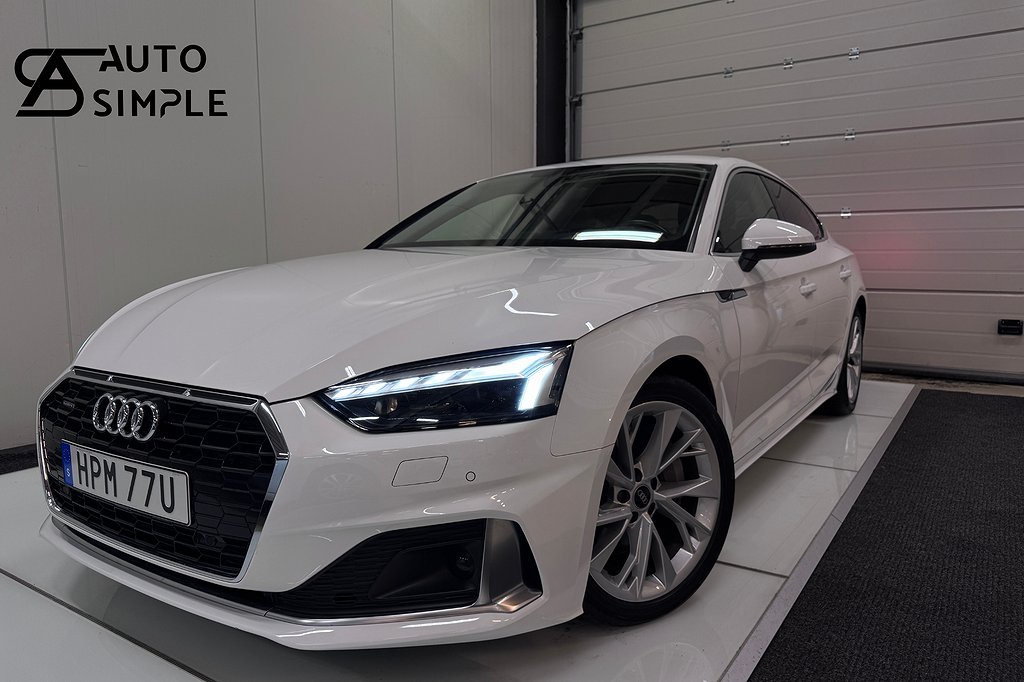Audi A5 Sportback 45 TFSI Quattro S Tronic Ny Bes Drag 265hk