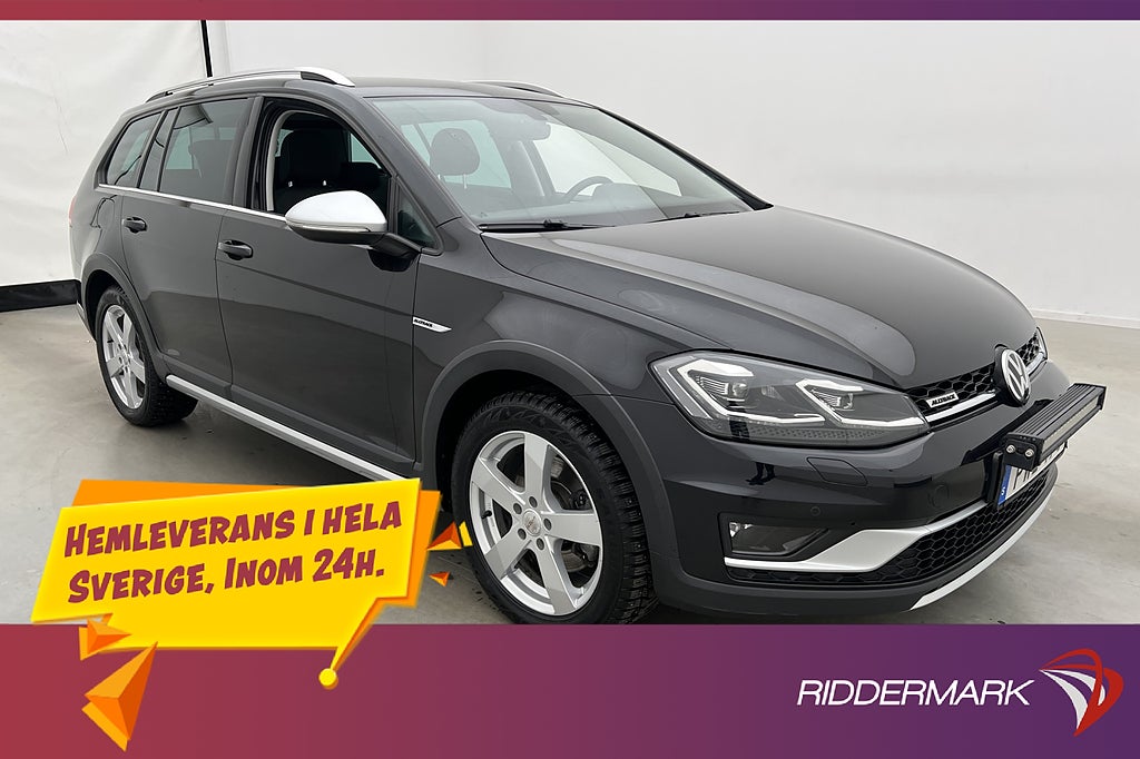 Volkswagen Golf Alltrack 180hk 4M Cockpit Värm Drag Kamera