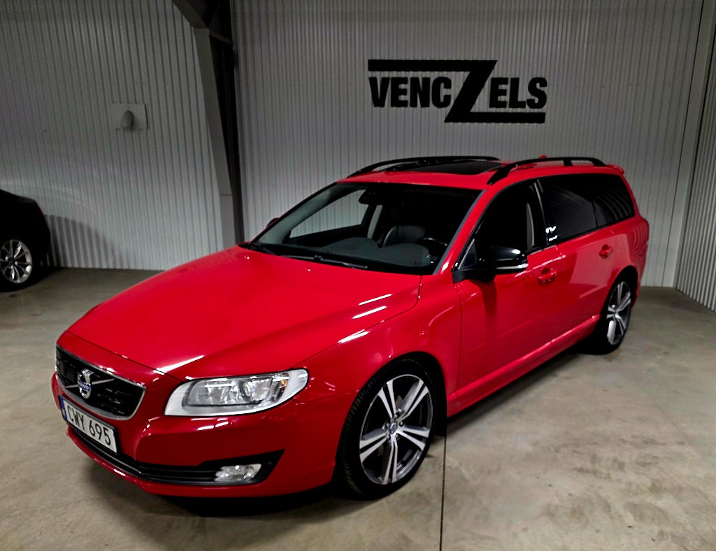 Volvo V70 D4 AWD Aut Dynamic GPS Drag Taklucka Värmare VOC Fin