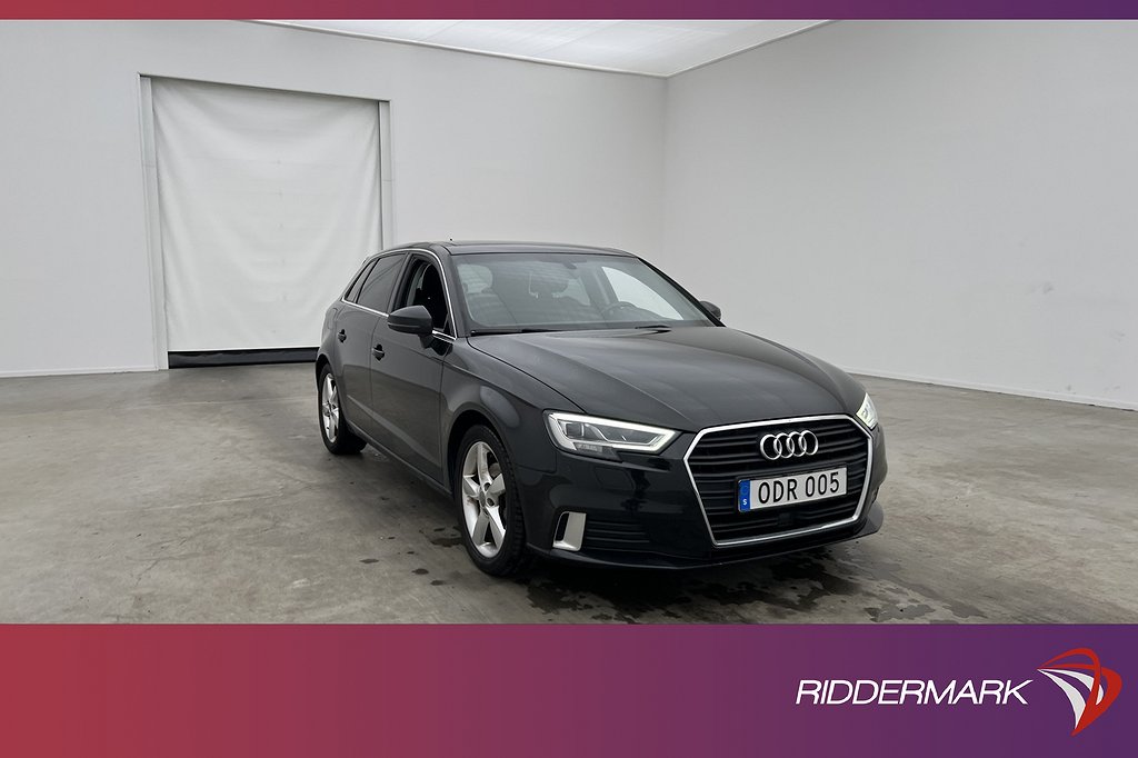 Audi A3 2.0 TDI 150hk Comfort Glastaklucka Sensorer