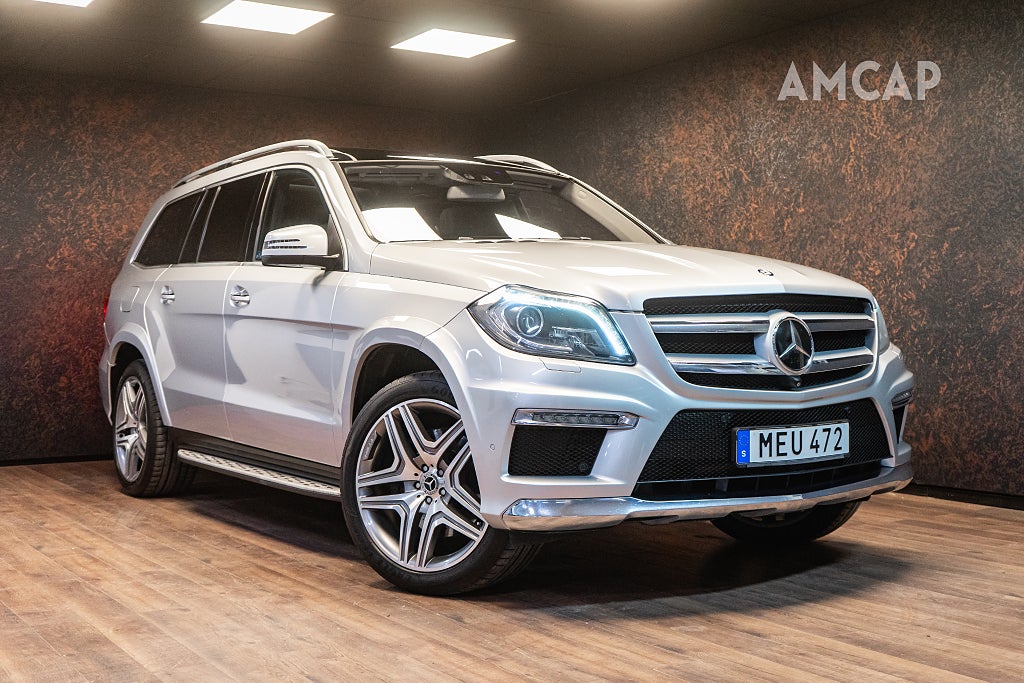 Mercedes-Benz GL 500 4M AMG | Sv-såld | 7-sits | Offroad | 2373 kr/mån