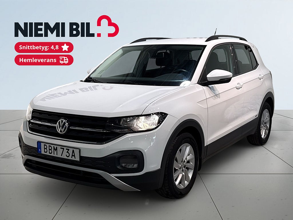 Volkswagen T-CROSS 1.0 TSI 95hk Farthållare Mvärm S/V-hjul