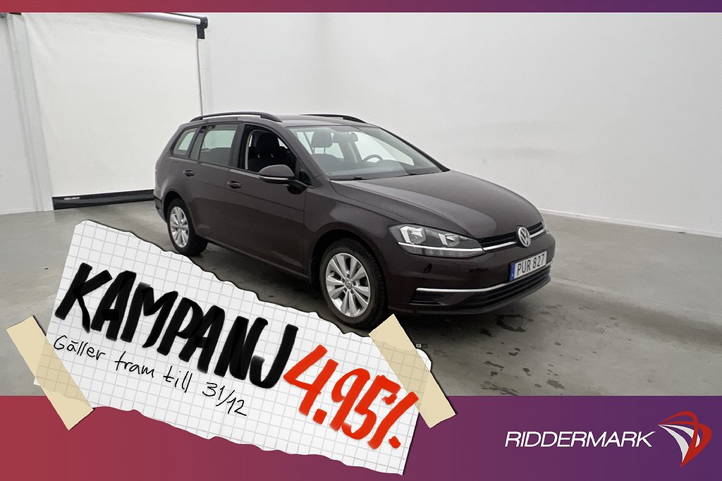 Volkswagen Golf Sportscombi 1.0 TSI 110hk Sens 4,95% Ränta