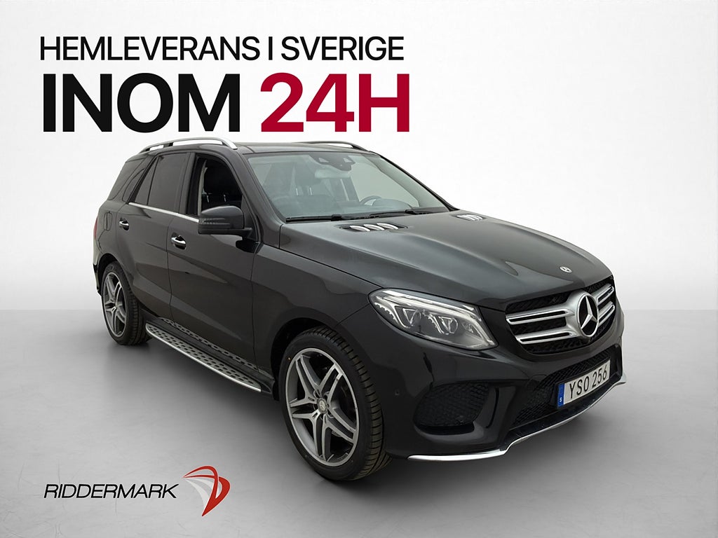 Mercedes-Benz GLE 350 d 4M AMG Pano H/K 360° Luft Värm Drag