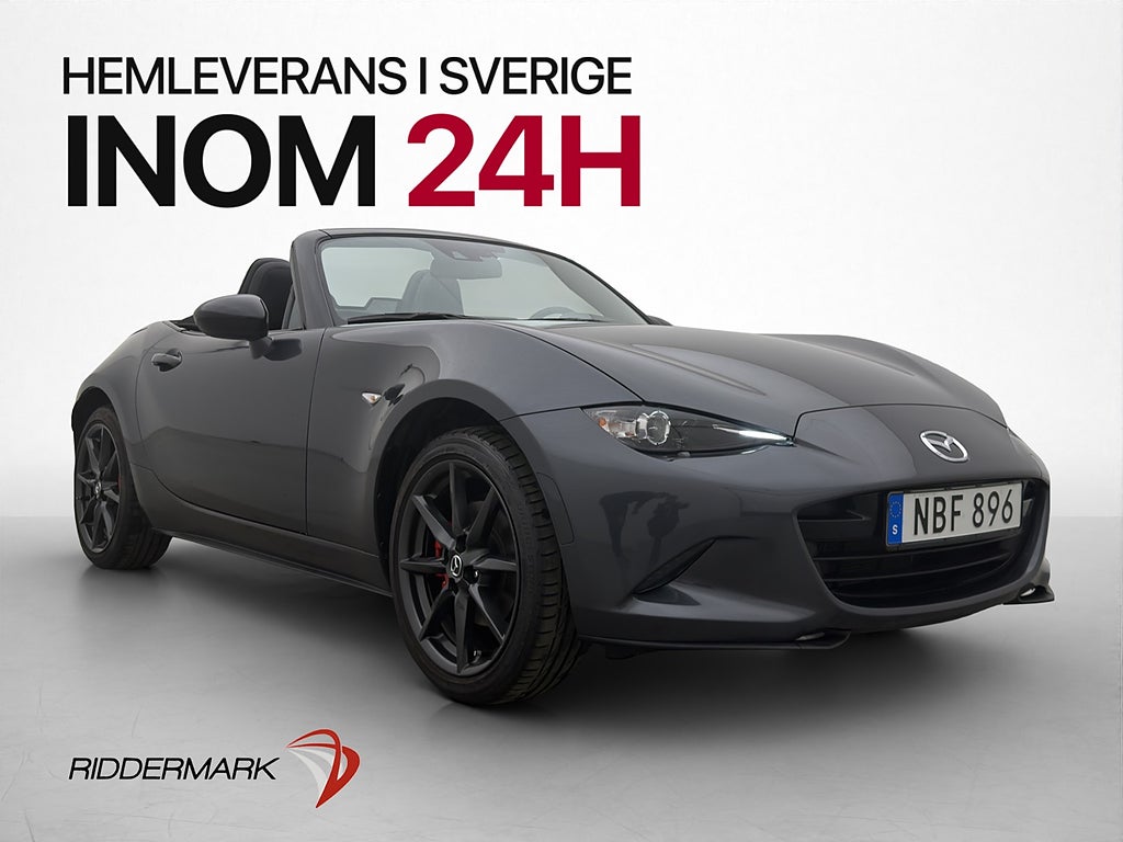 Mazda MX-5 2.0 160hk Läder Navi 2-Brukare LÅGAMIL
