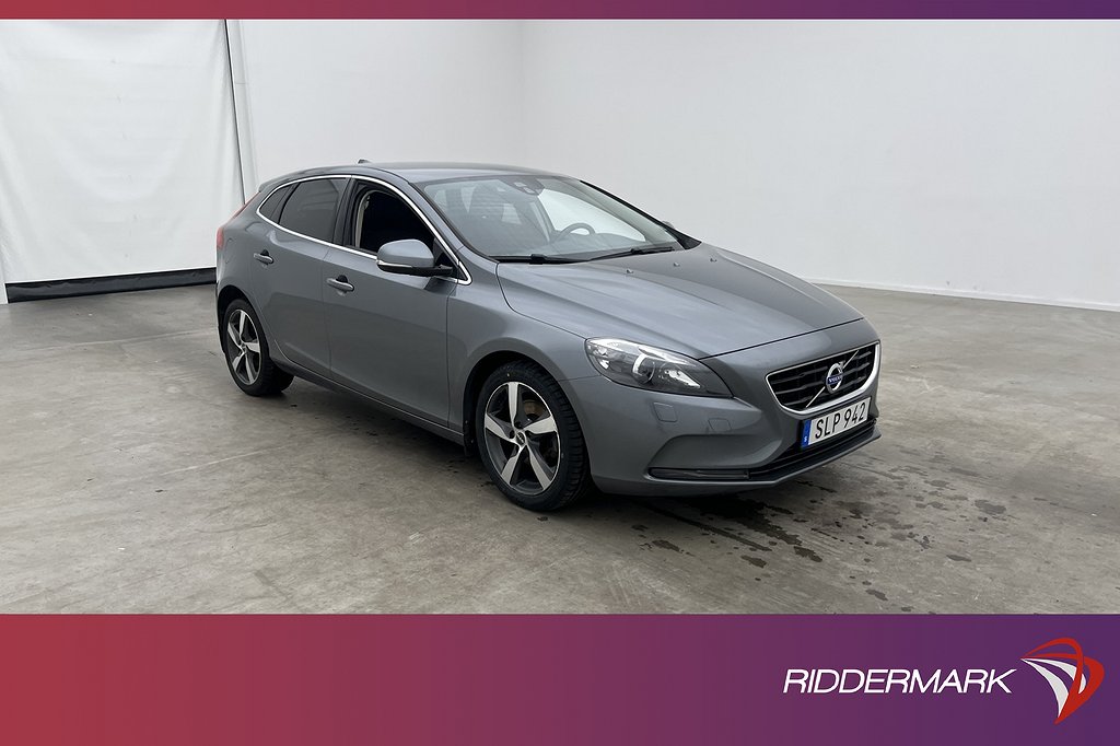 Volvo V40 T3 150hk Momentum Värmare Farthållare Låg-skatt