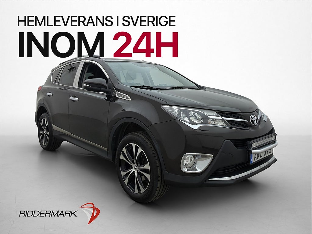 Toyota RAV4 2.0 AWD 151hk Kamera Dragkrok Farthållare