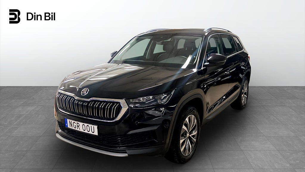 Skoda Kodiaq TDI 200 DSG 4M Style P-värmare Drag Läderklädsel