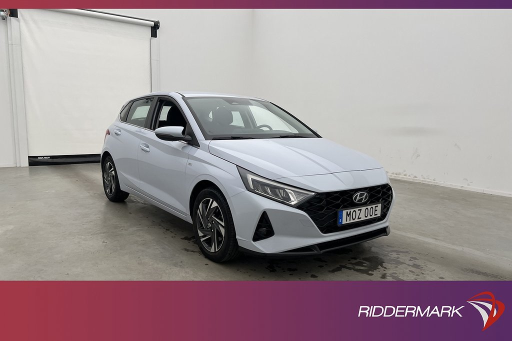 Hyundai i20 1.0 T-GDI 120hk Advanced Kamera Navi Rattvärme