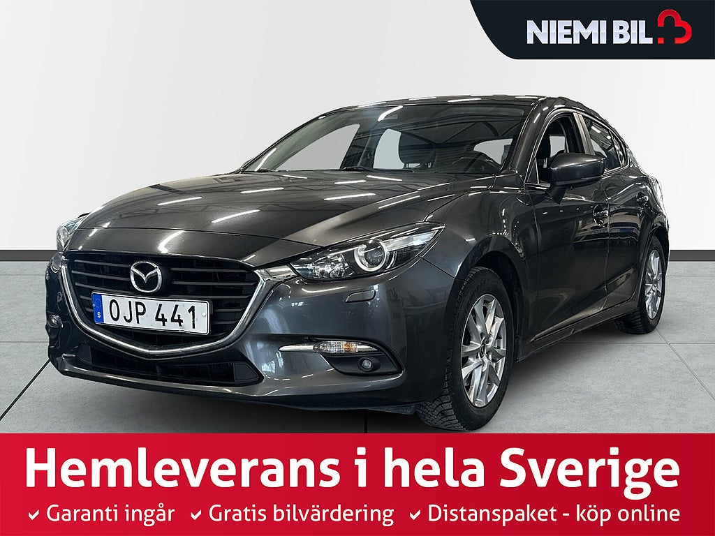 Mazda 3 Sport 2.0 SKYACTIV-G S&V-hjul/BT/ 0,51 L/mil