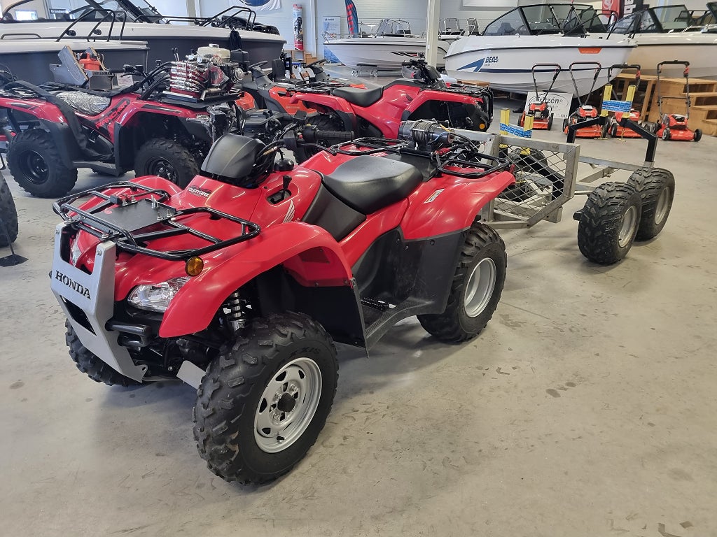Honda TRX Rancher 420 FM 2011 Winch 