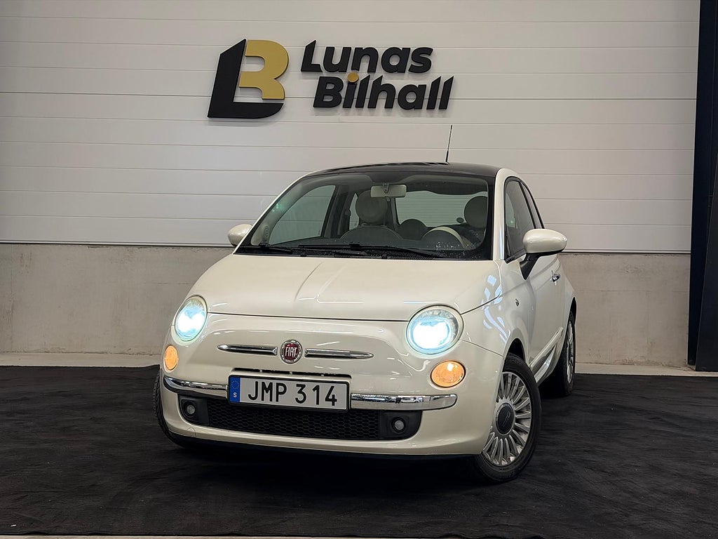 Fiat 500 1.4 16V Lounge Euro 5/Ränta fr 1,95%/ Ny bytt Kamrem