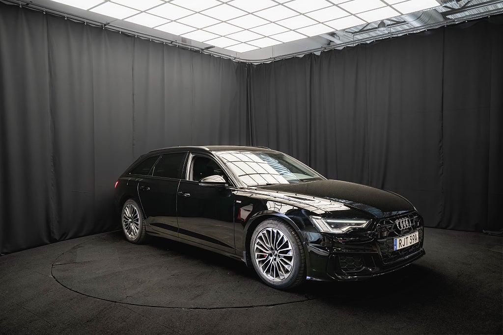Audi A6 55 TFSI e Q S-Line DRAG COCKPIT P-VÄRM 1-ÄGARE MOMS