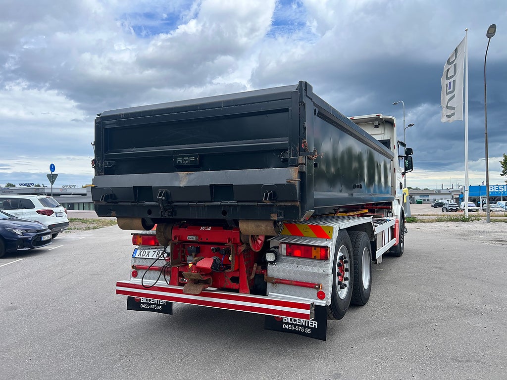 Scania R500 V8 6x2*4 Manuell Växellåda, Lastväxlare inkl flak