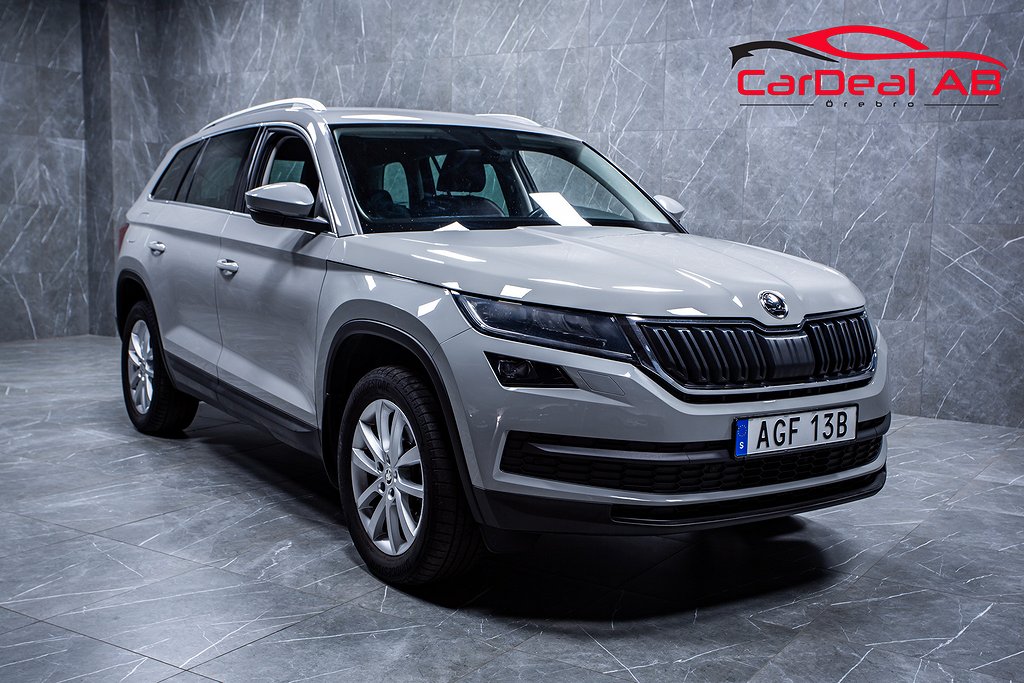 Skoda Kodiaq 2.0 TSI 4x4 Businessline 7 Sits Värm Canton Kam