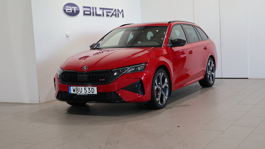 Skoda Octavia Combi RS TSI 265 DSG, Drag,Värmare,Nav