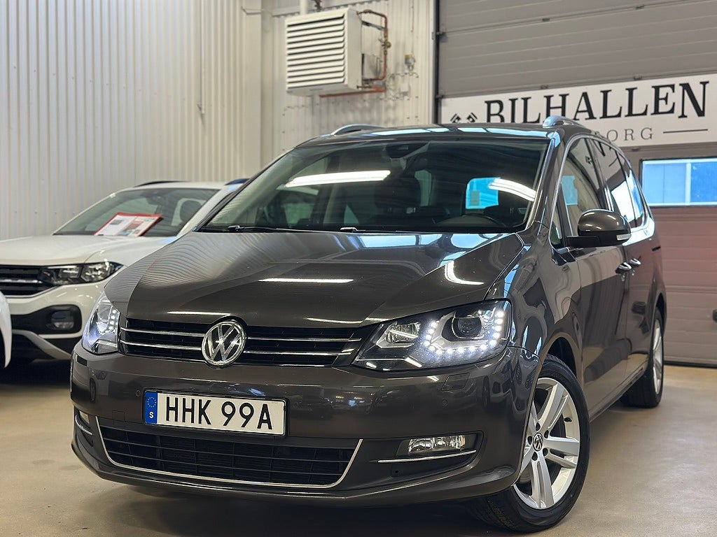 Volkswagen Sharan 7-Sits 2.0TDI(177hk)4Motion P-Värmare Drag 