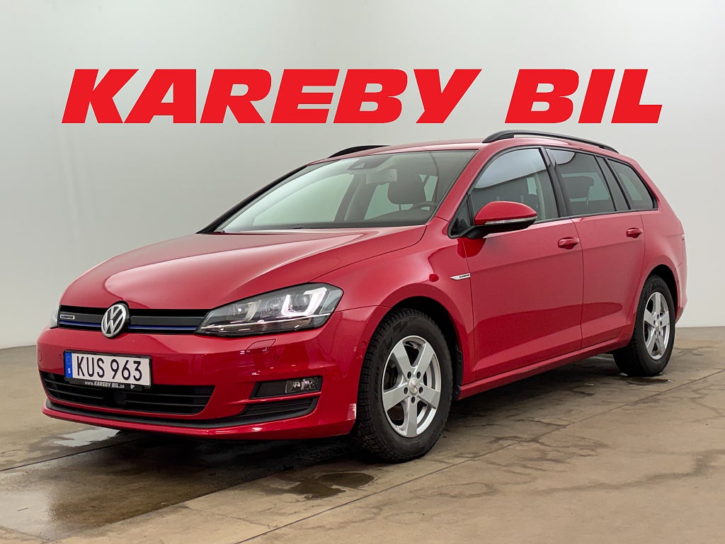 Volkswagen Golf Sportscombi 1.4 TGI DSG 110hk Kamera Drag Nybes