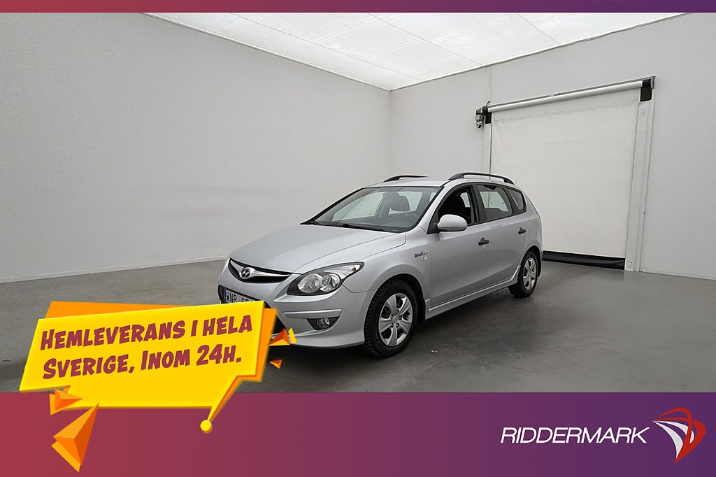 Hyundai i30 CW 1,6 CRDi 90hk Select En-Brukare P-Sensorer