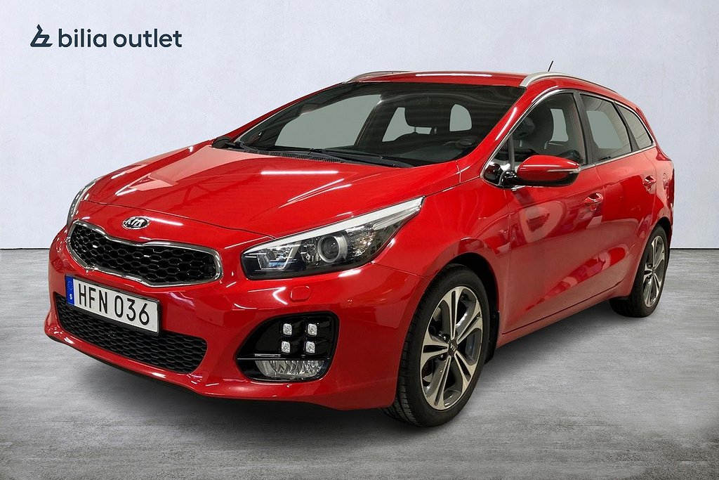 Kia CEED 1.6 CRDi GT-Line Dragkrok Navigation Backkamera BT