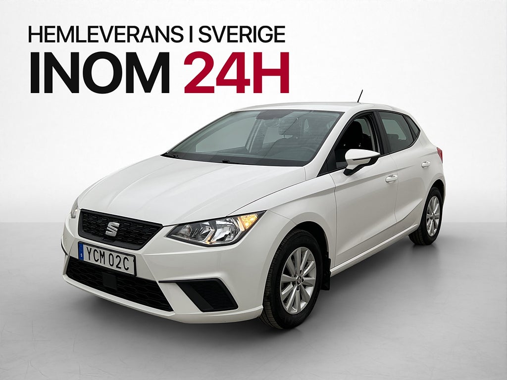 Seat Ibiza 1.0 TSI 95hk CarPlay P-Sensorer Farthållare MOMS