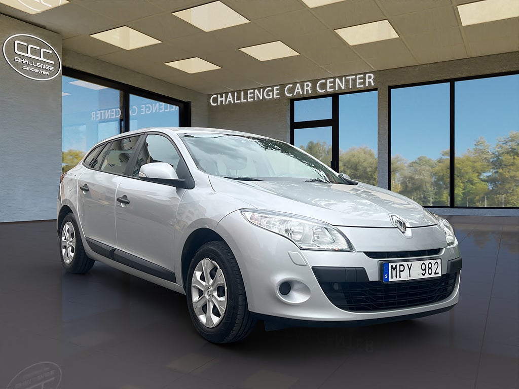Renault Mégane Grandtour1.6 E85 , Årsskatt 899 kr,Full servicehistorik