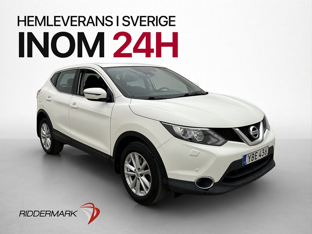 Nissan Qashqai 1.5 dCi 110hk Backkamera Navigation