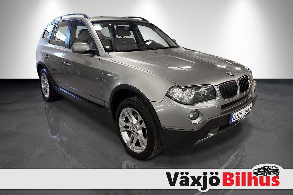 BMW X3 2.0d , 177Hk, Skinn, GPS , 1 brukare, AWD
