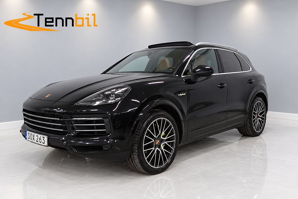 Porsche Cayenne E-Hybrid S 18-vägs BOSE PDLS+ PASM SportChron Drag Pano