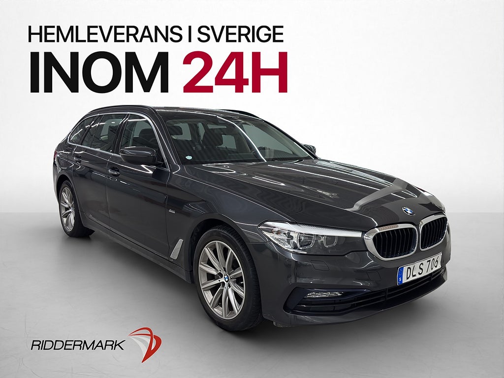 BMW 520d 190hk xDrive Sport Line Kamera  Rattvärme Navi