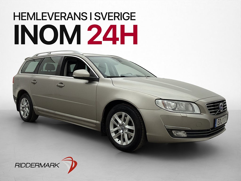 Volvo V70 T5 Summum Skinn Drag M-värmare El-stol 245hk