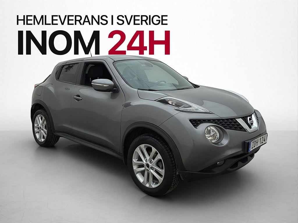 Nissan Juke 1.6 117hk Acenta En-Brukare Kamera Halvskinn