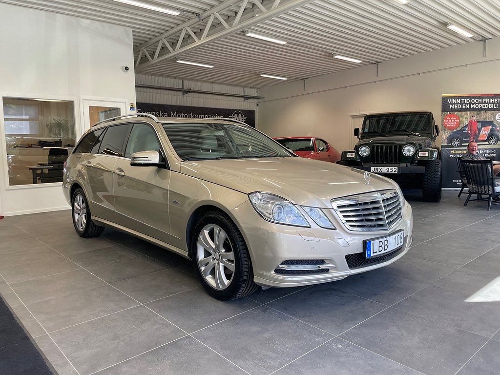 Mercedes-Benz E 200 T CDI Automat Läder Dragkrok