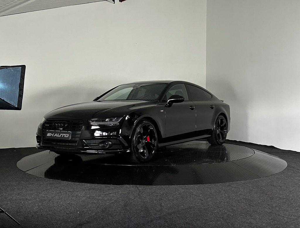 Audi A7 3.0 V6Quattro S-Line, Sport Edition|Taklcka|Head-up|B-kamera|