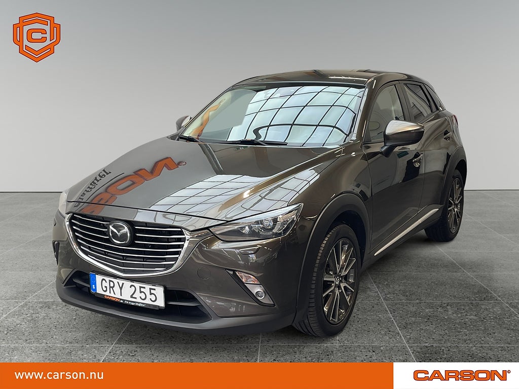 Mazda CX-3 1.5 Aut Navi BOSE Läder Head up Display