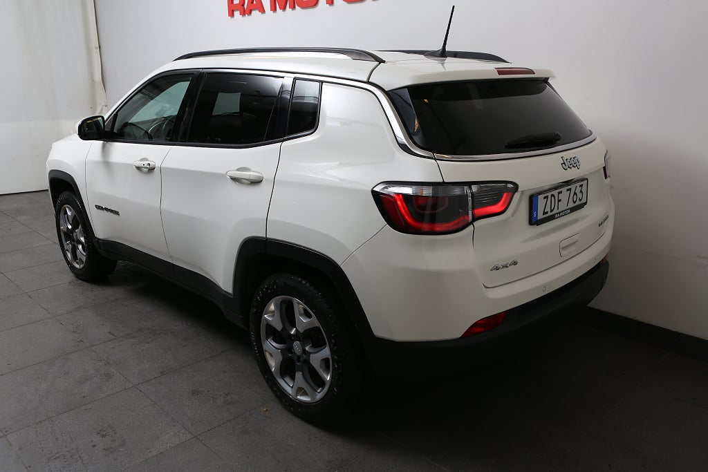Jeep Compass 1,4 170hk Limited 4WD Aut Motorv 1års Garanti 2018