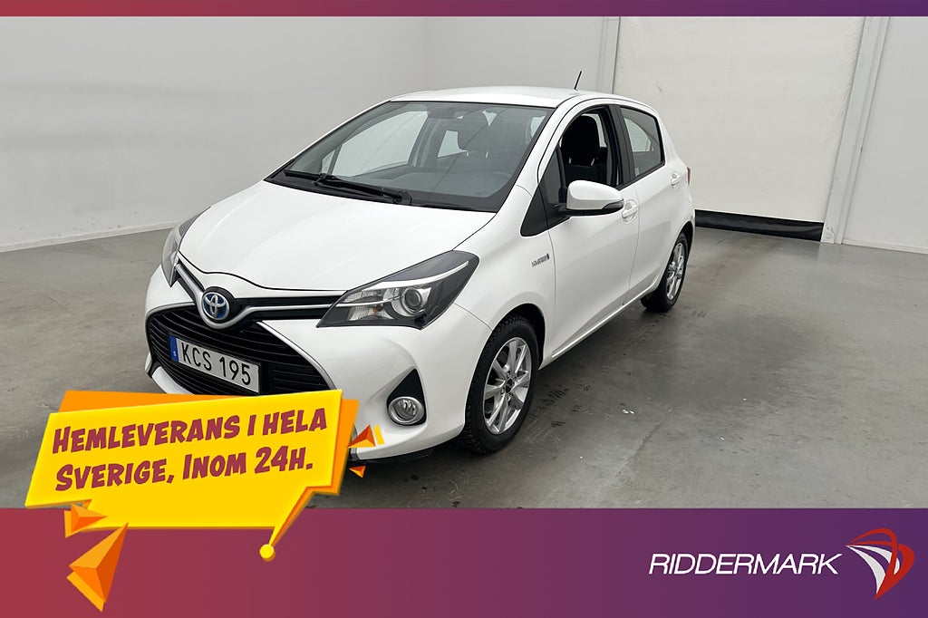 Toyota Yaris Hybrid Active M&K-Värmare Kamera Fartållare