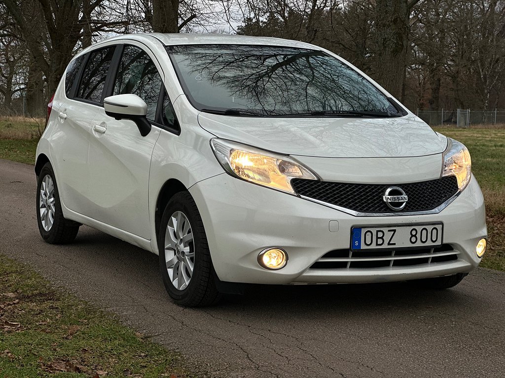 Nissan Note 1.5 dCi Euro 5, Svensksåld, 360°-kamera, Keyless