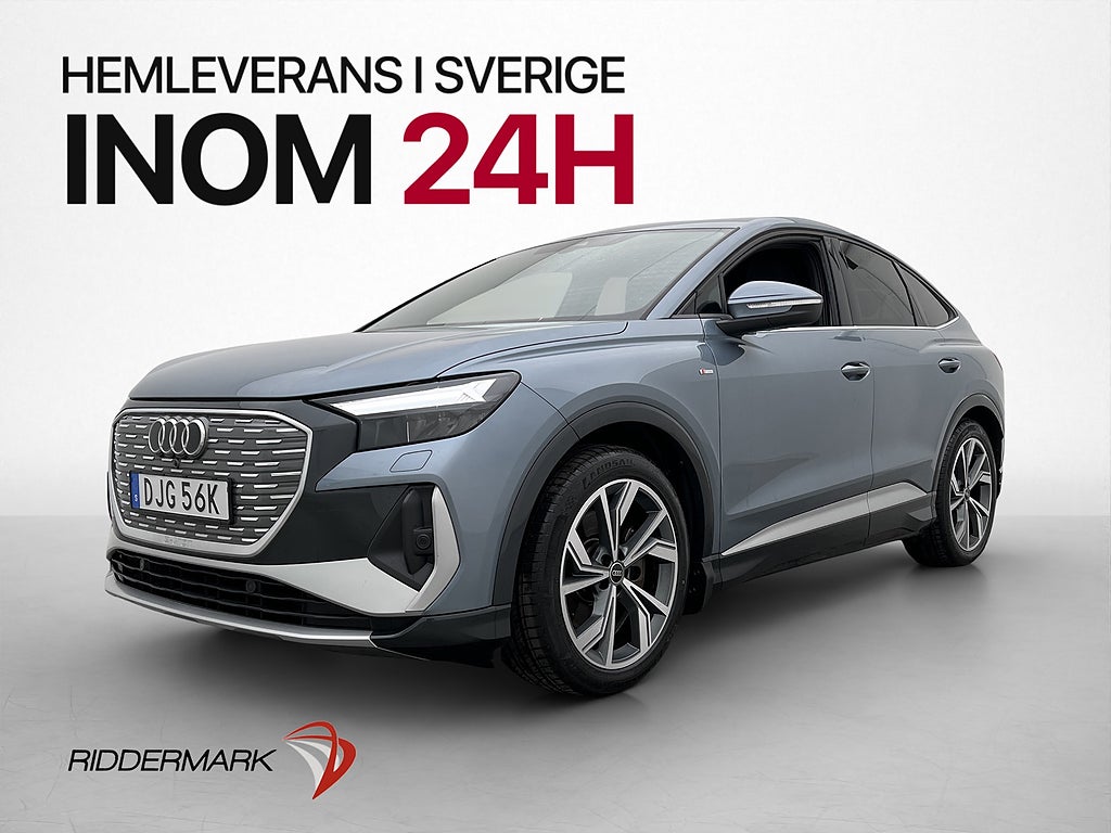 Audi Q4 40 Sportback e-tron S-Line Kamera Sonos CarPlay