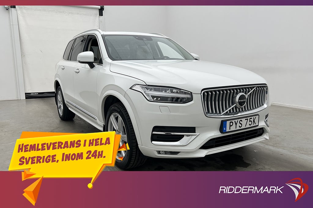 Volvo XC90 B5 AWD Inscription Värmare Panorama H/K 360° VOC
