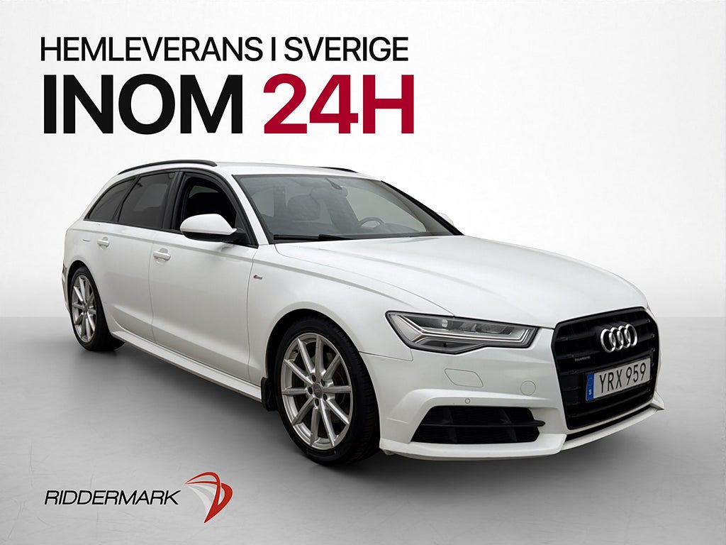 Audi A6 2.0TDI quattro Ambition 190hk Värmare Drag 0.51l/mil