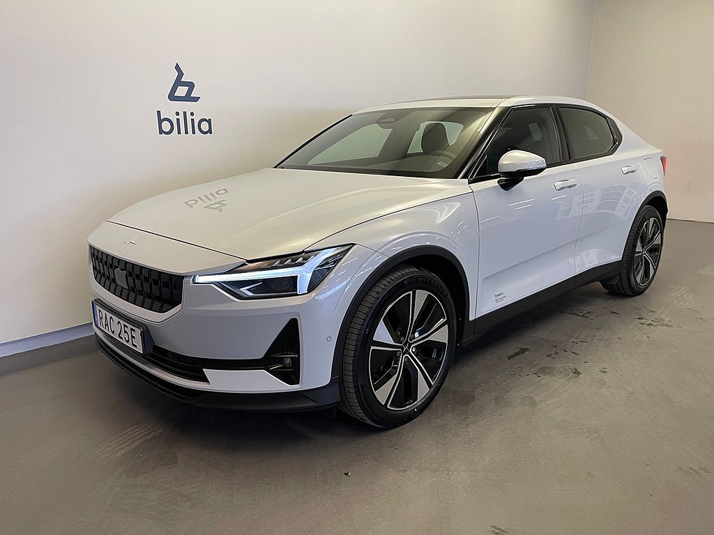 Polestar 2 Long Range Single Motor 78kWh Plus / Panoramaglas tak / Navigati