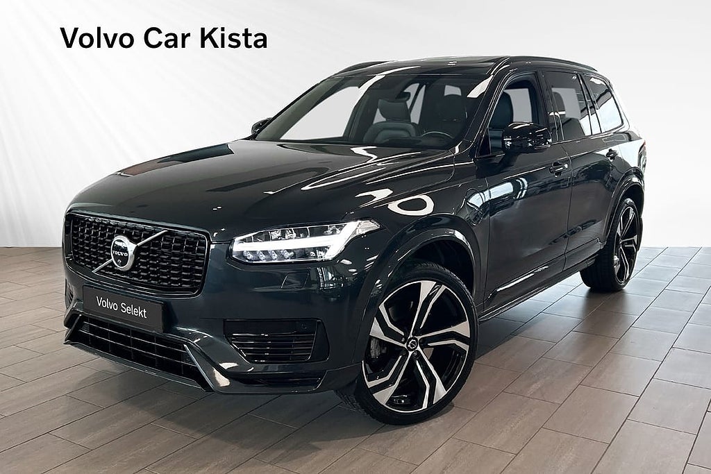 Volvo XC90 Recharge T8 R-Design 7-säten Drag Pano H/K