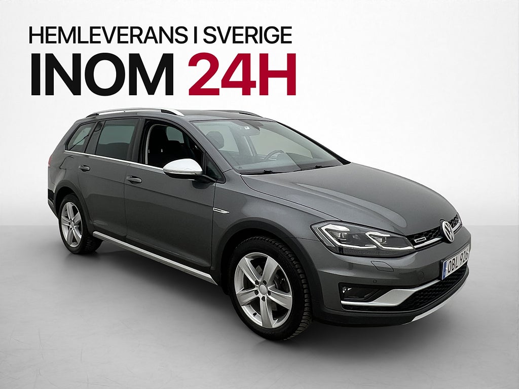 Volkswagen Golf Alltrack 4M Värmare Kamera Dragkrok CarPlay
