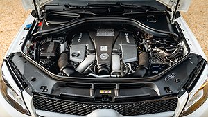 Mercedes-AMG GLE 63 S Coupe har en 5,5-liters V8-motor på 577 hästkrafter. Foto: Collecting Cars 