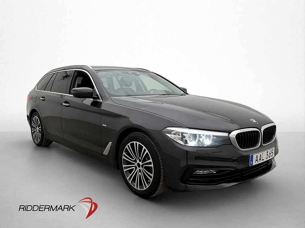 BMW 520d xDrive Sport line Kamera Navi Display key Värm Drag