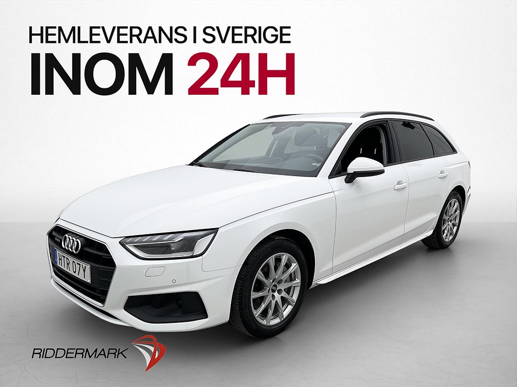Audi A4 Avant 40 TFSI Quattro Proline Alpin Dragkrok MOMS