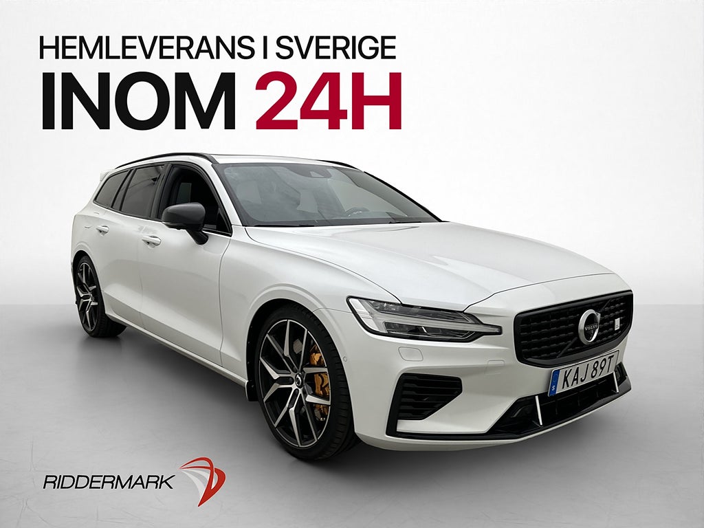 Volvo V60 T8 AWD Polestar Engineered Värmare Pano B&W 360°