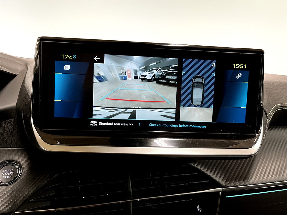 Bild på Peugeot E-208 GT 50kWh 136hk Aut B-KAMERA P-SENSORER