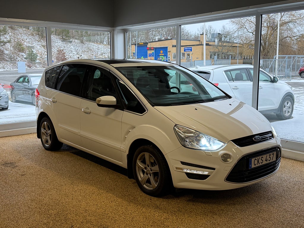 Ford S-Max 2.0 TDCi Powershift Business 163 HK Keyless Pano